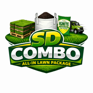 SD Combo all-in lawn package logo