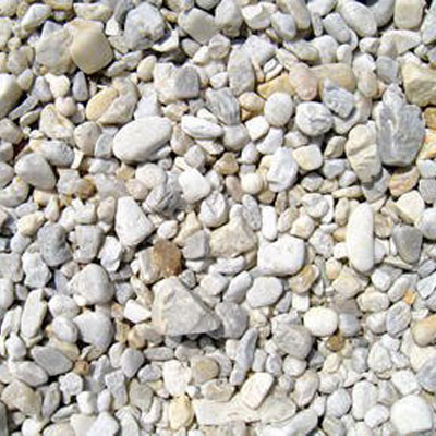 River Rock per Cubic yard (Brown and White) Does not include delivery