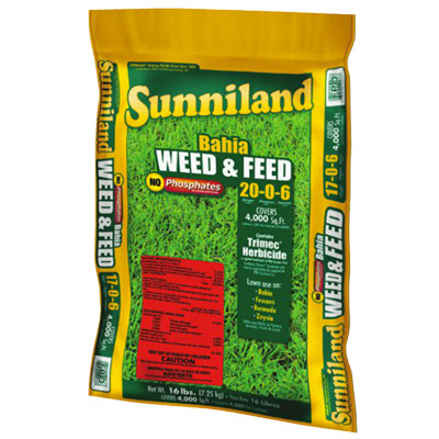 Bahia Weed & Feed 20-0-06 20 lb Bag
